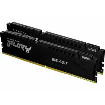 Kingston DDR5 32GB 6000 MHz, 2x16 FURY BEAST BLACK, KF560C30BBK2-32