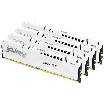 Kingston DRAM 64GB 5600MT/s DDR5 CL40 DIMM (Kit of 4) FURY Beast White XMP EAN: 740617335149