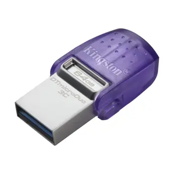 Kingston DT Micro duo USB, 64GB, USB 3.2 Gen1, DTDUO3CG3/64GB