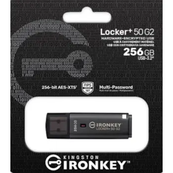 Kingston IronKey Locker + 50 G2, 256GB, IKLP50G2/256GB