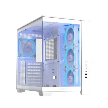 KUĆIŠTE ASUS A32 PLUS TG ARGB WHITE, 90DC00S3-B19000