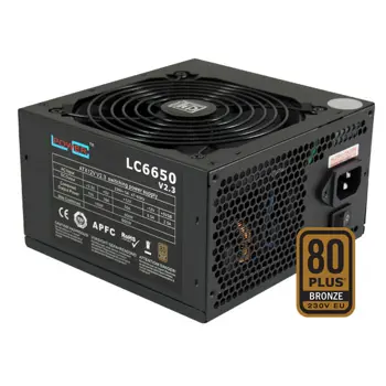 LC-Power napajanje LC6650 V2.3, 650W, 80+Bronze, LC6650 V2.3