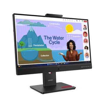 Lenovo T24D-4v FHD IPS, HDMI, DP, USB-C, kamera, 64B7UAT1EU