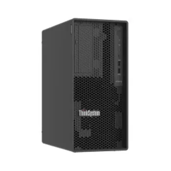 Lenovo ThinkSystem ST250 V3 Xeon E-2468 (8C 2.6GHz 24MB Cache/65W), 1x32GB, O/B, 2.5" HS (8), 5350-8i, HS 800W Titanium, XCC2 Platinum, No DVD, 70333
