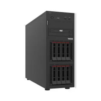Lenovo ThinkSystem ST50 V3 Xeon E-2434 (4C 3.4GHz 12MB Cache/55W), SW RAID, 2x960GB VA 960GB Read Intensive SATA 6Gb NHS SSD, 1x32GB, 500W 94% Efficiency, No DVD, 3 year, 70332