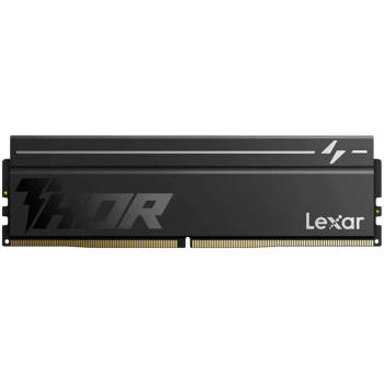 Lexar THOR 2.0 8GB DDR5 6000 CL38 1.3V Memory with heatsink, Single pack, Black Color, LD5U08G60C380V-RGS