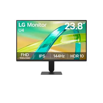 LG 24U411B 24" IPS FHD 144Hz, HDMI, D-Sub,, 24U411B-B.AEU