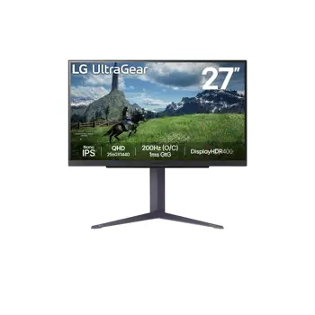 LG 27GS85Q, IPS, QHD, 2xHDMI, DP, USB, 180Hz, 1ms, 27GS85Q-B.AEU