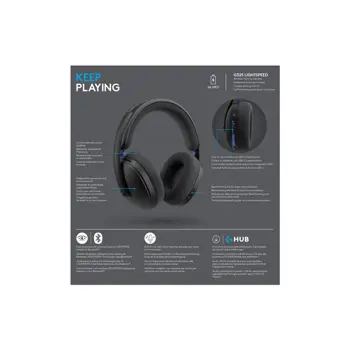 LOGI Headset G325 black, 981-001524