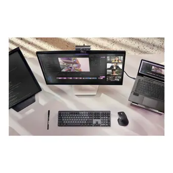 LOGI MX Brio 4K Ultra HD Webcam GREY, 960-001554