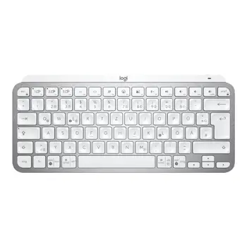 LOGI MX Keys Mini Wireless PALE GREY(FR), 920-010483
