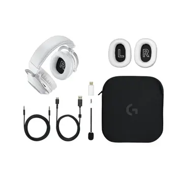 LOGI PRO X 2 LIGHTSPEED Wl Headset WHITE, 981-001269