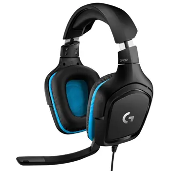 Logitech G432 igraće slušalice+mikrofon, crno/plave (981-000770), 66886