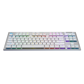 Logitech G915 TKL, meh. tipkovnica, tactile, bijel, 920-009664