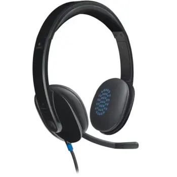 Logitech H540 stereo slušalice s mikrofonom, USB (981-000480), 36471