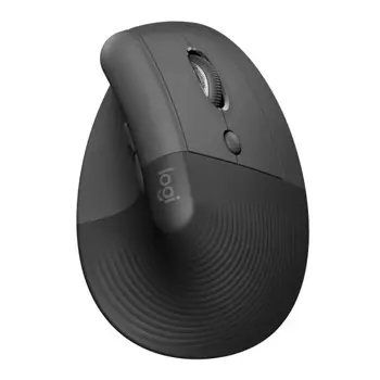 Logitech Lift Vertical Ergonomic Wireless Mouse for Business, right, Black, LOG-910-006494