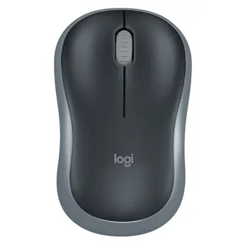 Logitech M185 bežični optički miš, siva, 910-002235