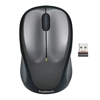 Logitech M235 Wireless Mouse, Grey, LOG-910-002201