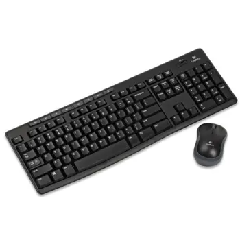 Logitech MK270 bežična tipkovnica+miš, USB, crna (920-004509), 75693