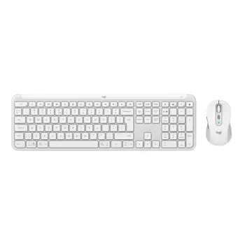 Logitech MK950 bežična tipkovnica i miš, bijela, 920-012491