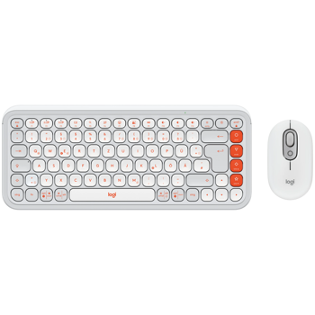 LOGITECH POP ICON COMBO - OFF WHITE - US INTL - BT  - INTNL-973, 920-013141
