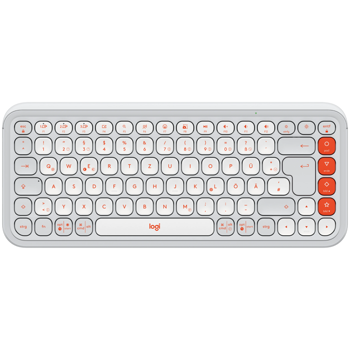 LOGITECH POP ICON KEYS - OFF WHITE - US INTL - BT  - INTNL-973, 920-013072