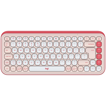 LOGITECH POP ICON KEYS - ROSE - US INTL - BT  - INTNL-973, 920-013073