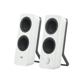 Logitech Speakers Z207, 2.0 Stereo Speakers with Bluetooth, white, LOG-980-001292