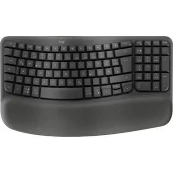 Logitech Wave Keys Wireless, Graphite, DE, LOG-920-012327