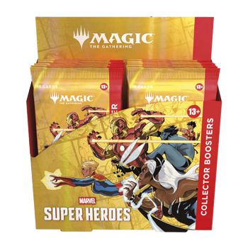 Magic: The Gathering: Marvel Super Heroes – Collector Booster Display