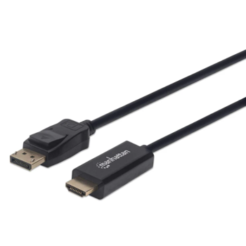 Manhattan kabel DisplayPort to HDMI M/M,1080p,1.8m, 152679