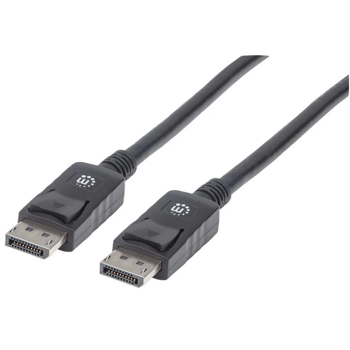 Manhattan kabel DP-DP M/M, 4K@60Hz, 1m, crni, 306935