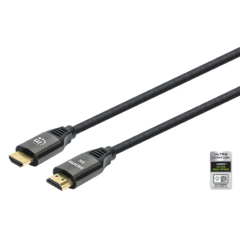 Manhattan kabel HDMI M/M, 8K@60Hz UHD,Eth,2m,crni, 355940