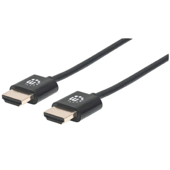 Manhattan kabel slimHDMI M/M,4K@60Hz,eth,1.8m,crni, 394369