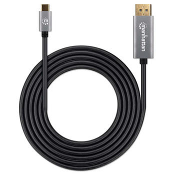 Manhattan kabel USB-C na DP M/M, 8K@60Hz, 2m, crni, 354844