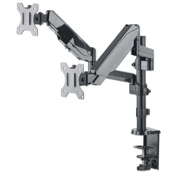 Manhattan stolni nosač za monitor 17"-32", 2x9kg, 461597