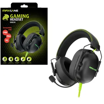 MAXLINE SLUŠALICE GH838 USB/3.5mm PC/PS4/PS5 MIC