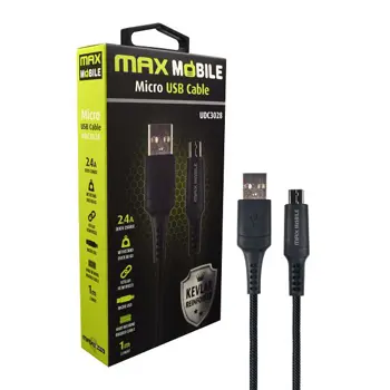 maxmobile-data-kabel-micro-usb-udc3028-kevlar-black-24a-qc-1-84511-drd-1007010075.webp