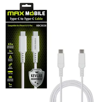 maxmobile-data-kabel-type-c-type-c-udc3028-kevlar-white-qc-3-52255-drd-1007010086.webp