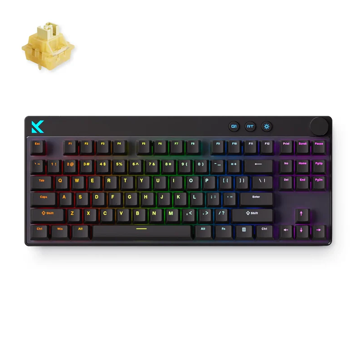 MCHOSE Mix 87 Hall Efect Magnetic Switch Gaming Keyboard, Black, 80%, MC-Mix87-6 /HR znakovi/