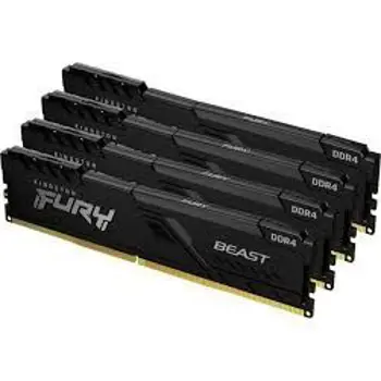MEM DDR4 128GB (4x32) 3200MHz FURY Beast KF432C16BBK4/128, KF432C16BBK4/128