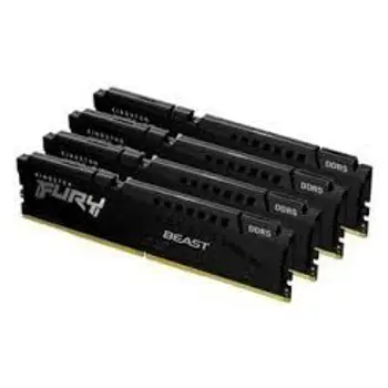 MEM DDR5 128GB (4x32) 5600MHz KIN FURY Beast XMP KF556C40BBK4-128, KF556C40BBK4-128