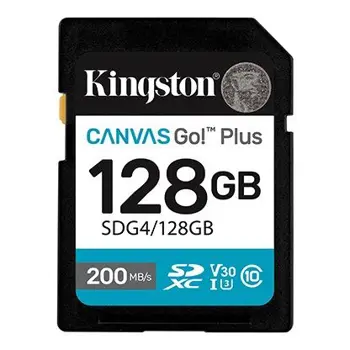MEM SD 128GB Canvas Go! Plus Kingston SDG4/128GB, SDG4/128GB