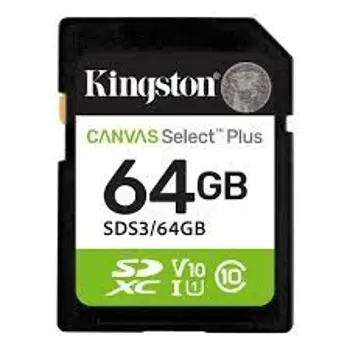 MEM SD 64GB Kingston Canvas Select Plus SDS3/64GB, SDS3/64GB