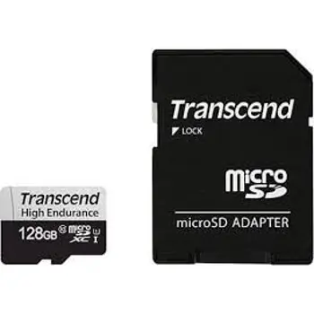 MEM SD MICRO 128GB HC Class UHS-I U3 V30 Transcend TS128GUSD350V, TS128GUSD350V