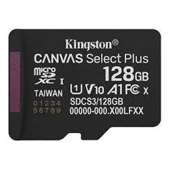 MEM SD MICRO 128GB Kingston Canvas Select Plus SDCS3/128GBSP, SDCS3/128GBSP