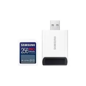 Memorijska kartica SD Samsung PRO Ultimate + Reader MB-SY256SB/WW, MB-SY256SB/WW