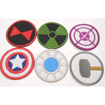 MERCHANDISE MARVEL AVENGERS PATCHES SET OF 6