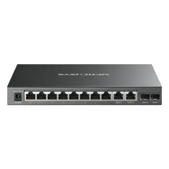 Mercusys 12-Port Gigabit Desktop Switch with 8-Port PoE, MRC-MS112GMP