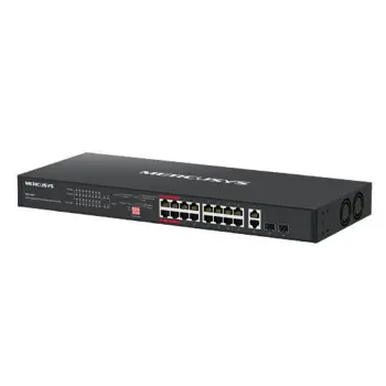 Mercusys 20-Port Gigabit Rackmount Switch with 16-Port PoE, MRC-MS120GP